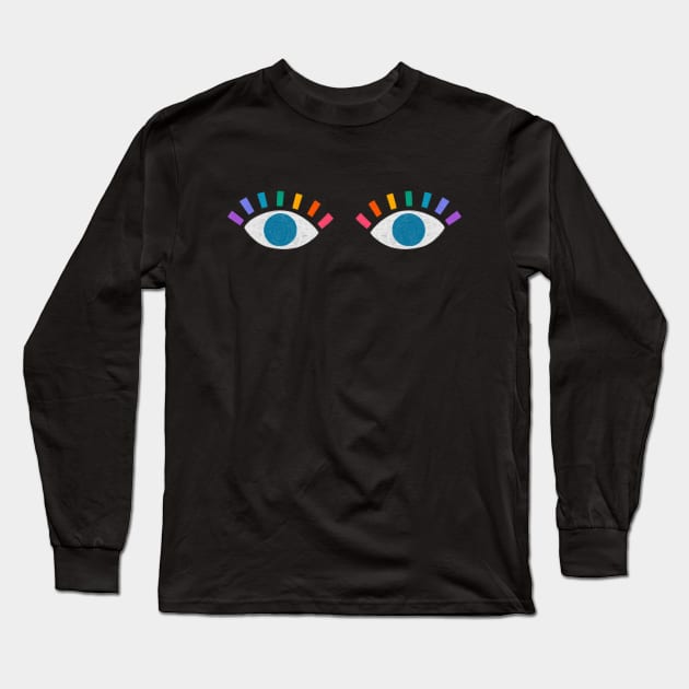 Eye Art Long Sleeve T-Shirt by Texas Bloomin’